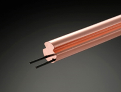 Contact wire with Built-in Abrasion Detection Line